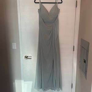 Chiffon bridesmaid dress